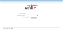 Tablet Screenshot of annuaire.sofida.com